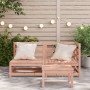 2-seater garden sofa in solid Douglas fir wood by , Modular outdoor sofas - Ref: Foro24-837947, Price: 97,99 €, Discount: %