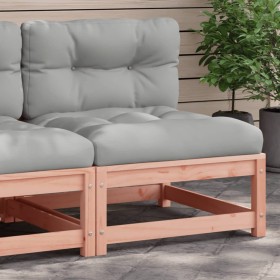 Garden sofa without armrests with solid wood cushions Douglas by , Modular outdoor sofas - Ref: Foro24-838083, Price: 76,71 €...