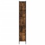 Engineered wood shelf smoked oak 102x28x172 cm by , Bookcases and shelves - Ref: Foro24-3213659, Price: 127,99 €, Discount: %