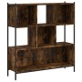 Engineered wood shelf smoked oak 102x28x172 cm by , Bookcases and shelves - Ref: Foro24-3213659, Price: 127,99 €, Discount: %