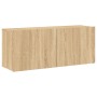 TV wall cabinets 5 pcs engineered wood Sonoma oak by , TV Furniture - Ref: Foro24-3216560, Price: 213,69 €, Discount: %