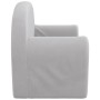 Light gray soft plush 2-seater children's sofa bed by , Baby and Toddler Furniture - Ref: Foro24-356999, Price: 55,99 €, Disc...