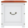 Storage chest with brown and white acacia wood lid by , Storage trunks - Ref: Foro24-364920, Price: 163,25 €, Discount: %