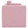 Pink soft plush 2-seater children's sofa bed by , Baby and Toddler Furniture - Ref: Foro24-357039, Price: 75,38 €, Discount: %