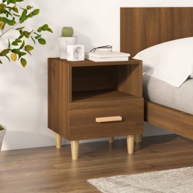 Bedside table in brown oak color, 40x35x47 cm by vidaXL, Nightstands - Ref: Foro24-817301, Price: 39,99 €, Discount: %