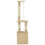 Cat scratching post with sisal scratching post 109 cm beige by vidaXL, Cat furniture - Ref: Foro24-170604, Price: 47,14 €, Di...