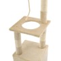 Cat scratching post with sisal scratching post 109 cm beige by vidaXL, Cat furniture - Ref: Foro24-170604, Price: 47,14 €, Di...