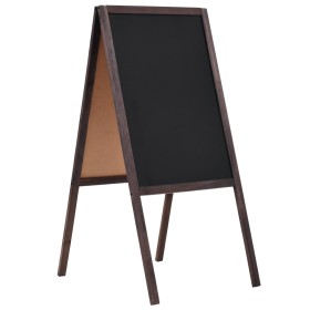 Doppelseitiges Standbrett aus Zedernholz 40x60 cm von vidaXL, Tafeln - Ref: Foro24-246430, Preis: 44,99 €, Rabatt: %