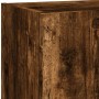 TV wall furniture with LED 5 pieces engineered wood smoked oak by , TV Furniture - Ref: Foro24-3216679, Price: 195,22 €, Disc...