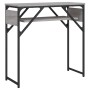 Mesa consola estante madera ingeniería Sonoma gris 75x30x75 cm de , Mesas auxiliares - Ref: Foro24-837800, Precio: 39,11 €, D...