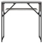 Mesa consola estante madera ingeniería Sonoma gris 75x30x75 cm de , Mesas auxiliares - Ref: Foro24-837800, Precio: 39,11 €, D...