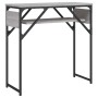 Mesa consola estante madera ingeniería Sonoma gris 75x30x75 cm de , Mesas auxiliares - Ref: Foro24-837800, Precio: 39,11 €, D...