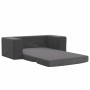 Children's 2-seater sofa bed in soft plush anthracite gray by , Baby and Toddler Furniture - Ref: Foro24-357030, Price: 48,99...