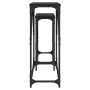 Mesas consolas apilables 2 unidades madera de ingeniería negro de , Mesas auxiliares - Ref: Foro24-837802, Precio: 45,97 €, D...