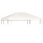 Gazebo canopy 310 g/m² 4x3 m cream white by vidaXL, Covers for tents and gazebos - Ref: Foro24-44783, Price: 79,80 €, Discoun...