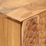 Solid acacia wood auxiliary cabinet 60x33x75 cm by , Sideboards - Ref: Foro24-356857, Price: 164,62 €, Discount: %