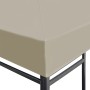 Toldo de cenador 310 g/m² 3x3 m beige de vidaXL, Cubiertas para carpas y cenadores - Ref: Foro24-44778, Precio: 100,89 €, Des...