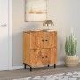 Solid acacia wood auxiliary cabinet 60x33x75 cm by , Sideboards - Ref: Foro24-356881, Price: 134,87 €, Discount: %