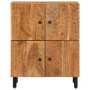 Solid acacia wood auxiliary cabinet 60x33x75 cm by , Sideboards - Ref: Foro24-356881, Price: 134,87 €, Discount: %