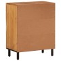 Solid acacia wood auxiliary cabinet 60x33x75 cm by , Sideboards - Ref: Foro24-356881, Price: 134,87 €, Discount: %