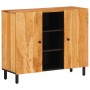 Armario auxiliar madera maciza de acacia 90x33x75 cm de , Aparadores - Ref: Foro24-356883, Precio: 156,39 €, Descuento: %