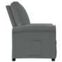 Sillón reclinable de tela gris oscuro de , Sillones - Ref: Foro24-342749, Precio: 176,99 €, Descuento: %