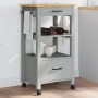 Carrito de cocina MONZA madera maciza de pino 48x40x90 cm de , Carros de cocina y comedor - Ref: Foro24-376083, Precio: 124,0...