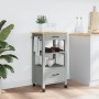 Carrito de cocina MONZA madera maciza de pino 48x40x90 cm de , Carros de cocina y comedor - Ref: Foro24-376083, Precio: 124,0...