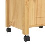 Carrito de cocina MONZA madera maciza de pino 48x40x90 cm de , Carros de cocina y comedor - Ref: Foro24-376088, Precio: 108,1...