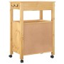 Carrito de cocina MONZA madera maciza de pino 60x40x90 cm de , Carros de cocina y comedor - Ref: Foro24-376097, Precio: 150,6...