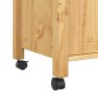 Carrito de cocina MONZA madera maciza de pino 60x40x90 cm de , Carros de cocina y comedor - Ref: Foro24-376097, Precio: 150,6...