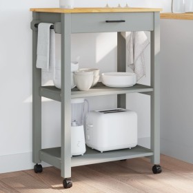 MONZA kitchen cart solid pine wood 60x40x90 cm by , Kitchen and dining carts - Ref: Foro24-376095, Price: 122,56 €, Discount: %