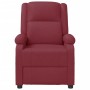 Sillón de masaje de cuero sintético rojo tinto de , Sillones de masaje eléctricos - Ref: Foro24-348465, Precio: 182,99 €, Des...