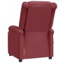 Sillón de masaje de cuero sintético rojo tinto de , Sillones de masaje eléctricos - Ref: Foro24-348465, Precio: 182,99 €, Des...