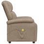 Cappuccino synthetic leather massage chair by , Electric massage chairs - Ref: Foro24-348467, Price: 193,88 €, Discount: %