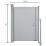 Toldo lateral retráctil para patio 100x300 cm gris de vidaXL, Sombrillas - Ref: Foro24-45186, Precio: 80,43 €, Descuento: %