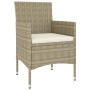 5-Piece Garden Furniture Set Beige Synthetic Rattan by , Garden sets - Ref: Foro24-3058470, Price: 248,66 €, Discount: %