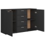 Gray plywood sideboard 120x35.5x75 cm by , Sideboards - Ref: Foro24-801330, Price: 173,61 €, Discount: %