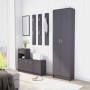 Gray plywood entrance furniture 100x25x76.5 cm by , Wardrobes - Ref: Foro24-802842, Price: 118,99 €, Discount: %