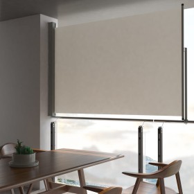 Toldo lateral retráctil para patio 160x300 cm crema de vidaXL, Sombrillas - Ref: Foro24-45194, Precio: 66,99 €, Descuento: %