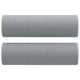 Sofá de 2 plazas con cojines tela gris claro 140 cm de , Sofás - Ref: Foro24-3200845, Precio: 253,16 €, Descuento: %