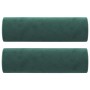 3-seater sofa with dark green velvet cushions 180 cm by , Sofas - Ref: Foro24-3200893, Price: 317,60 €, Discount: %