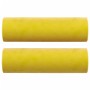 Sofá de 2 plazas con cojines terciopelo amarillo 140 cm de , Sofás - Ref: Foro24-3200887, Precio: 247,88 €, Descuento: %