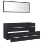 Set de muebles de baño 2 piezas madera contrachapada gris de , Muebles de baño - Ref: Foro24-804856, Precio: 80,79 €, Descuen...