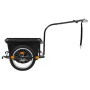 Black 50 L bicycle trailer by vidaXL, Bicycle trailers - Ref: Foro24-91773, Price: 122,99 €, Discount: %