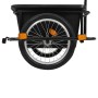 Black 50 L bicycle trailer by vidaXL, Bicycle trailers - Ref: Foro24-91773, Price: 122,99 €, Discount: %