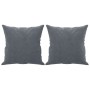 3-seater sofa with dark gray velvet cushions 180 cm by , Sofas - Ref: Foro24-3200956, Price: 355,30 €, Discount: %