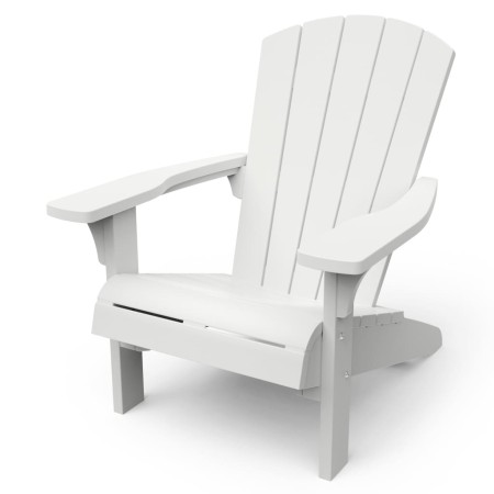 Keter Weißer Troy Adirondack Stuhl von , Gartenstühle - Ref: Foro24-428407, Preis: 184,37 €, Rabatt: %