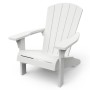 Keter Silla Adirondack Troy blanca de , Sillas de jardín - Ref: Foro24-428407, Precio: 183,99 €, Descuento: %