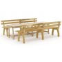 Garden dining set 3 pieces impregnated pine wood by , Garden sets - Ref: Foro24-3096607, Price: 469,64 €, Discount: %